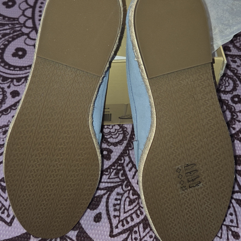 NIB Michael Kors Lennon Espadrille French Blue 8.5 - Picture 4 of 5